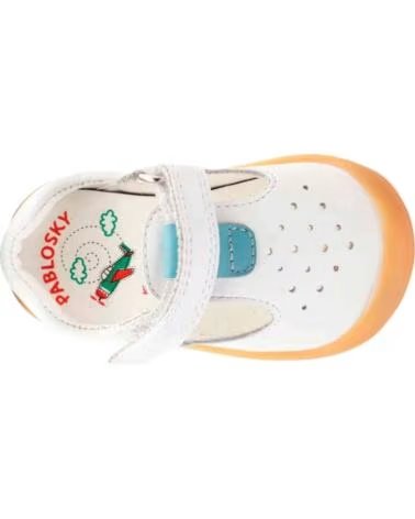 PABLOSKY SANDALIAS 314-106229 BLANCAS UNISEX