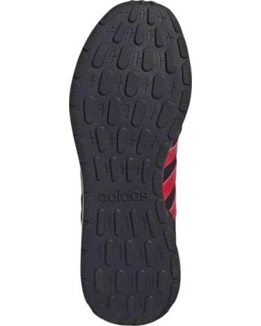 ADIDAS RUN 60S HERREN SNEAKER SCHWARZ UND ROT BLACK
