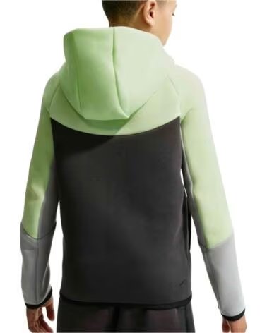 NIKE VESTE SPORTSWEAR TECH FLEECE GREEN
