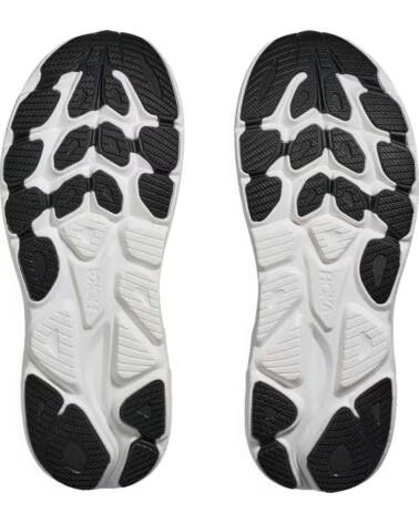 HOKA CLIFTON 10 0001162030-SGN SAGE-NEON FLAME RUNNING SHOES