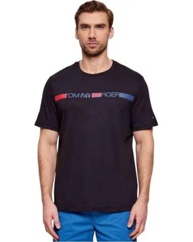 TOMMY HILFIGER CAMISETA MW0MW42368 COR BRANCO YBR