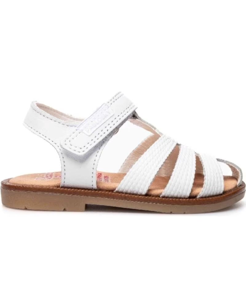 PABLOSKY SANDALI 147-071800 BIANCHI PER BAMBINA BLANCO