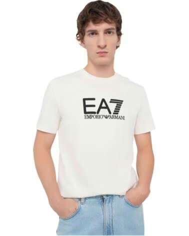 EMPORIO ARMANI EA7 KURZARM-T-SHIRT 7M000898AF10375-M1166 BLANCO-NEGRO