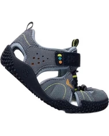 PABLOSKY SANDÁLIAS INFANTIS 985810 CINZA AZUL GRIS NARAN