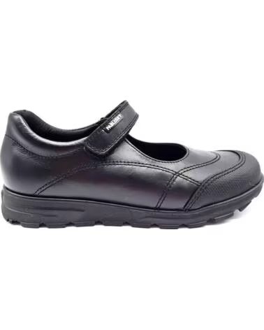 Sapatos-De-Niña-PABLOSKY-SAPATOS ESCOLARES MARY JANE PABLOSKY 334210 COM VELCRO-NEGRO