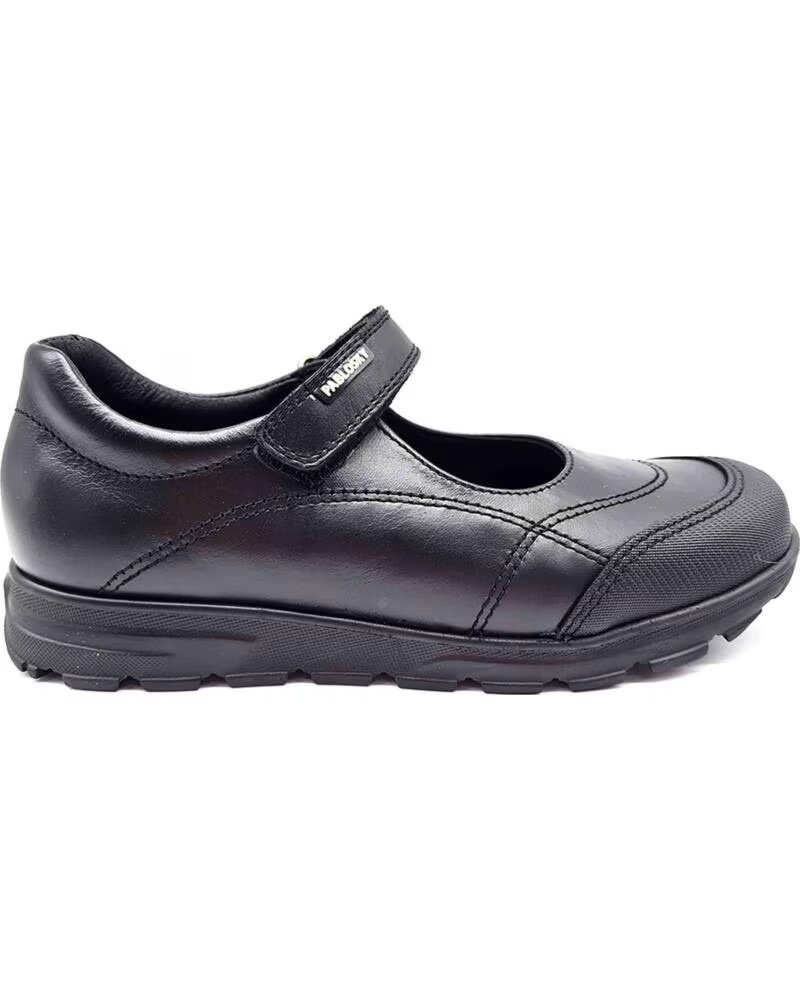 Sapatos-De-Niña-PABLOSKY-SAPATOS ESCOLARES MARY JANE PABLOSKY 334210 COM VELCRO-NEGRO