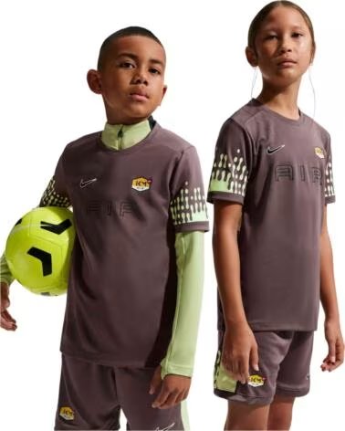 NIKE KURZARM-T-SHIRT IF2772-291 BRAUN UNISEX BROWN
