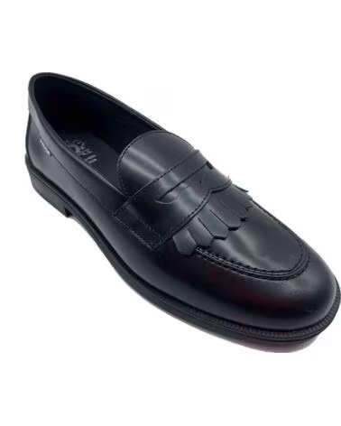 PAOLA 210-879111 FRINGED LOAFERS FOR GIRLS NEGRO