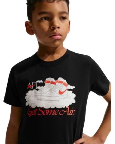 NIKE SPORTSWEAR AF1 VIBES T-SHIRT FÜR KINDER BLACK