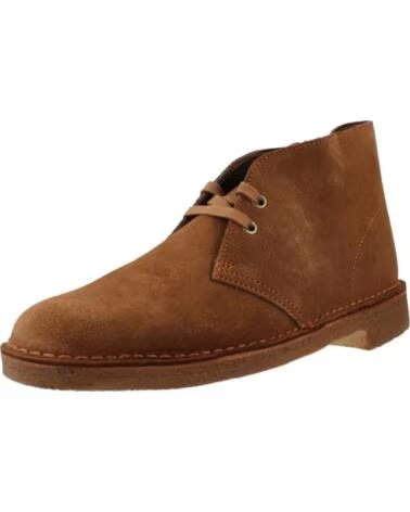 CLARKS HERREN STIEFELETTEN 180254 WILDLEDER BRAUN COLA