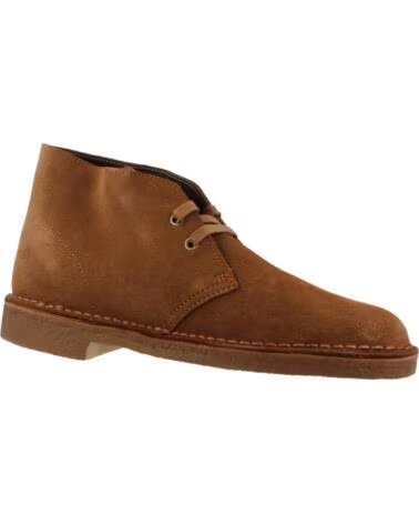 CLARKS HERREN STIEFELETTEN 180254 WILDLEDER BRAUN COLA