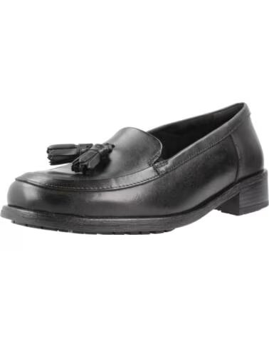 CLARKS MOCASSINS FEMININOS MODELO 26178703C COR PRETA BLACK