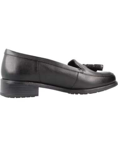 CLARKS MOCASSINS FEMININOS MODELO 26178703C COR PRETA BLACK