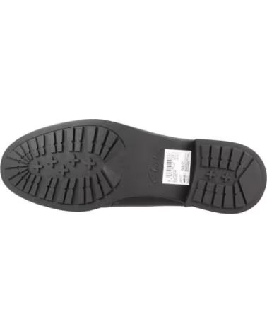 CLARKS MOCASSINS FEMININOS MODELO 26178703C COR PRETA BLACK