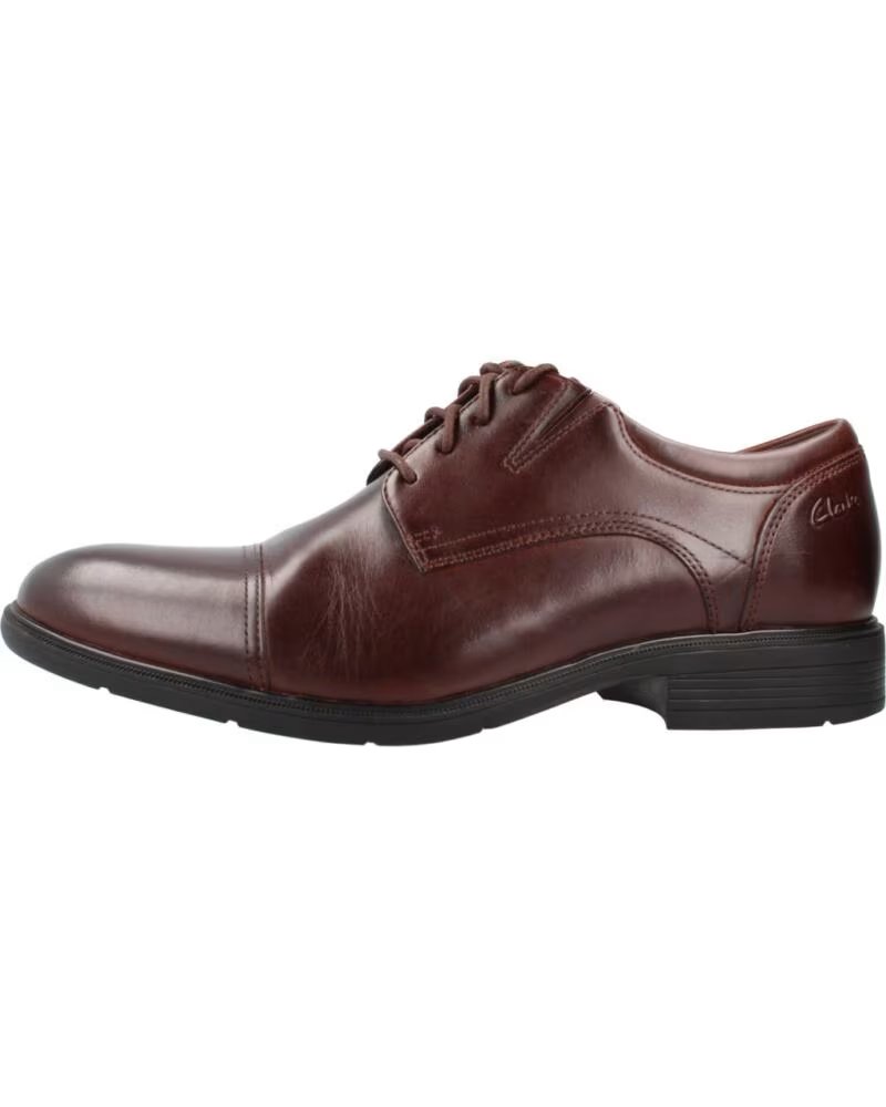 CLARKS HERREN-ANZUGSCHUHE 180287 BRAUN MAHOGANY MAHOGNY
