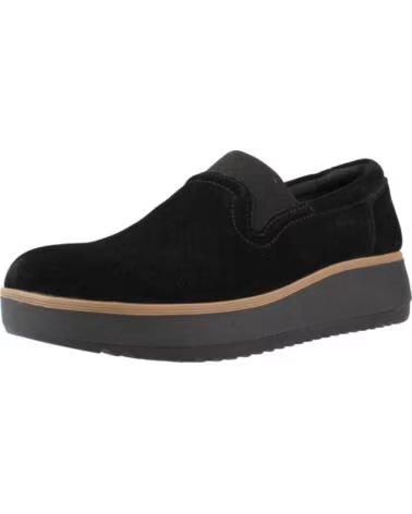 CLARKS MOCASSINS FEMININOS 26180118C CAMURÇA PRETO BLACK