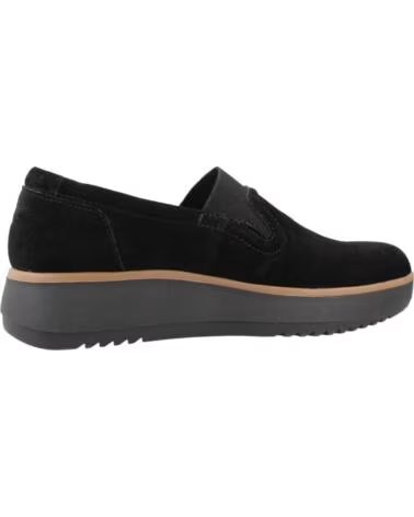 CLARKS MOCASSINS FEMININOS 26180118C CAMURÇA PRETO BLACK
