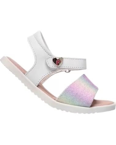 PABLOSKY Sandalias 452200 en blanco para ninas OLIMPO BLANCO