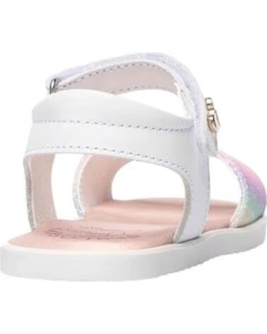 PABLOSKY Sandalias 452200 en blanco para ninas OLIMPO BLANCO