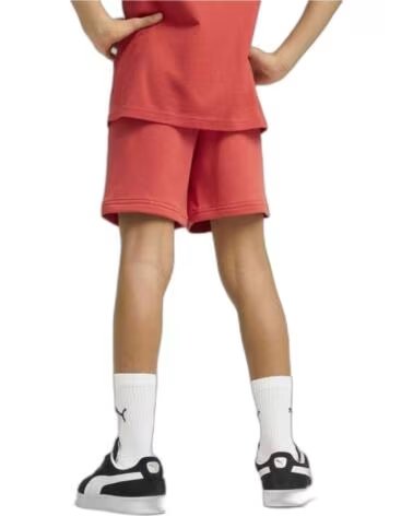 PUMA ESS TR SHORTS FÜR KINDER IN ROT