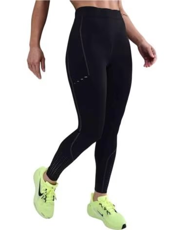 NIKE MALLAS LEGGINGS SWIFT RUNNING 7-8 TALLE ALTO NEGRO MUJER