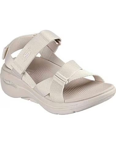 SKECHERS SANDALIAS 070-729568 PARA MUJER BEIGE