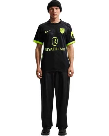 MAGLIA DA CALCIO ATLÉTICO MADRID 2026-27 STADIUM TRASFERTA NIKE BLACK OR GREY