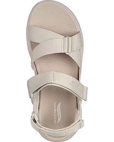 SKECHERS SANDALIAS 070-729568 PARA MUJER BEIGE