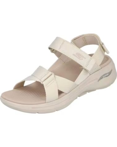 SKECHERS SANDALIAS 070-729568 PARA MUJER BEIGE