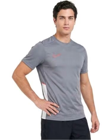 NIKE CAMISETA DE MANGA CORTA ACADEMY EN GRIS PARA HOMBRE BLACK OR GREY