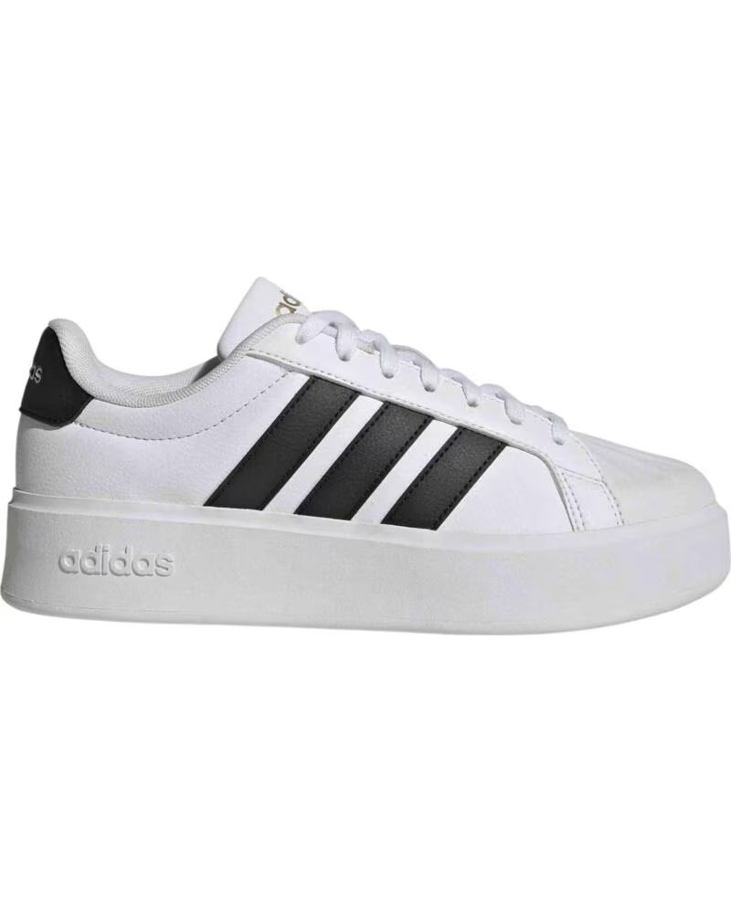 BASKETS ADIDAS STREETTALK BOLD WHITE