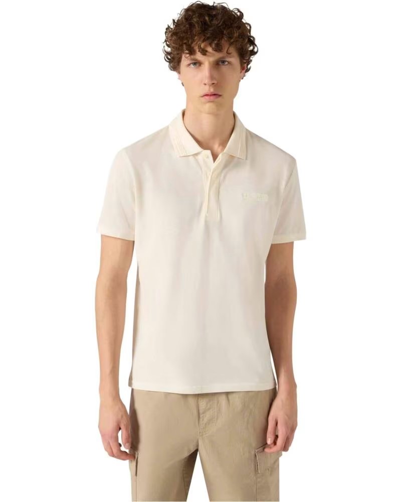 CHAMPION POLO 222243-YS084 DE MANGA CURTA PARA HOMEM EM BEGE YELLOW