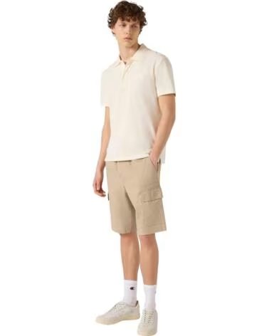 CHAMPION POLO 222243-YS084 DE MANGA CURTA PARA HOMEM EM BEGE YELLOW