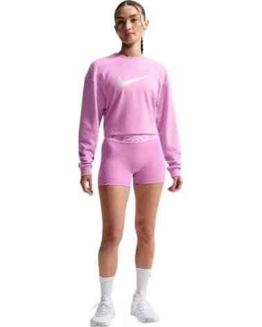 NIKE PANTALONCINI SPORTIVI PRO IQ1037-503, VESTIBILITÀ ELASTICA E TRASPIRANTE PURPLE