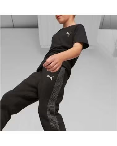 PUMA LANGE SPORTHOSE FÜR KINDER 676278-01 BLACK