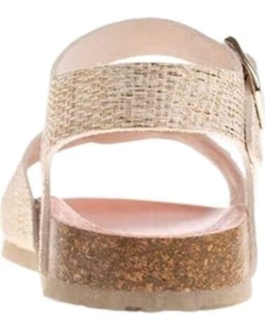 PABLOSKY SANDALIAS 439933 EN PARA MUJER BEIGE DE MATERIALES RECICLADOS CON HEBILLA 439933