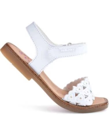 PABLOSKY SANDALI 427400 BIANCHI PER BAMBINA EMOJI SEGOE UI SYMBOL