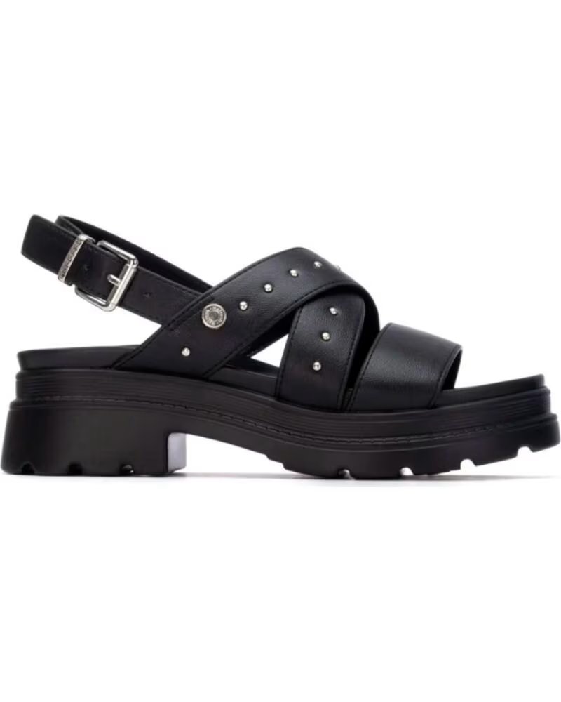 REFRESH SANDALIAS PLANAS MUJER 175156 NEGRO
