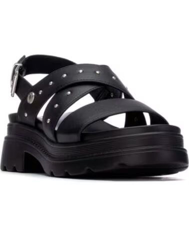 REFRESH SANDALIAS PLANAS MUJER 175156 NEGRO