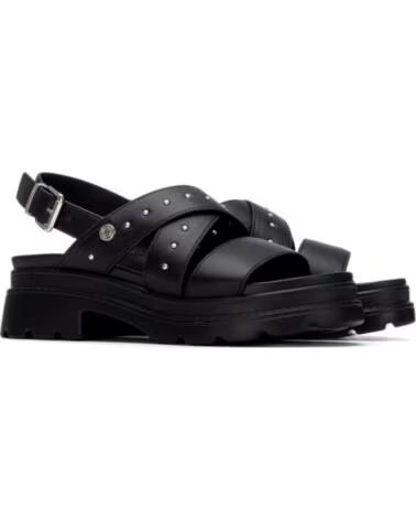 REFRESH SANDALIAS PLANAS MUJER 175156 NEGRO