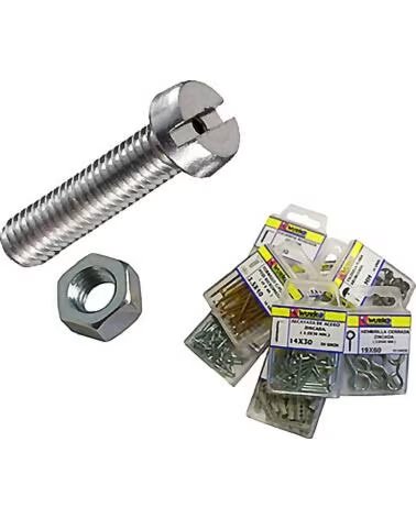 WURKO KIT DE FIXAÇÕES E PARAFUSOS VARIADOS MULTICOLOR
