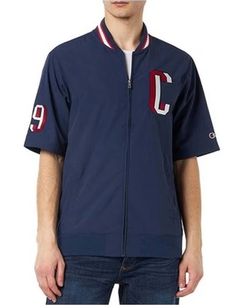 CHAMPION CHAQUETA 218513-BS561 ESTILO VARSITY AZUL PARA HOMBRE