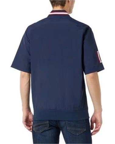 CHAMPION CHAQUETA 218513-BS561 ESTILO VARSITY AZUL PARA HOMBRE