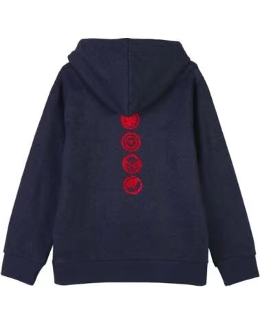 ARTESANIA CERDA SUDADERA CON CAPUCHA MARVEL PARA NIÑOS AZUL