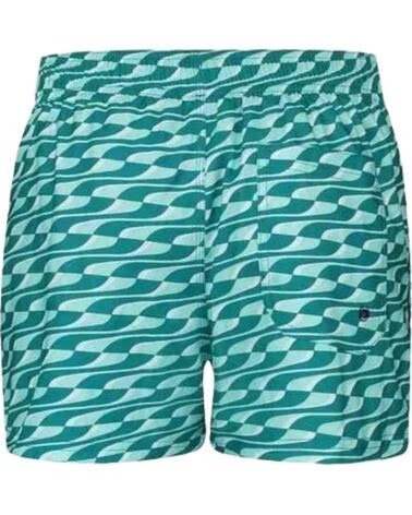 PUMA SHORTS MIT WELLENMUSTER VERDE