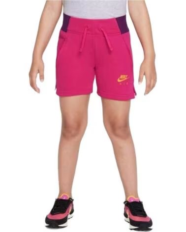 NIKE PANTALONCINI AIR DM8218-666 PER BAMBINI ROSA