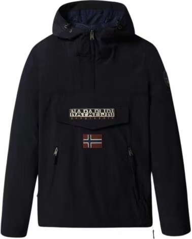 NAPAPIJRI ABRIGO RAINFOREST PARA HOMBRE, COLOR NEGRO