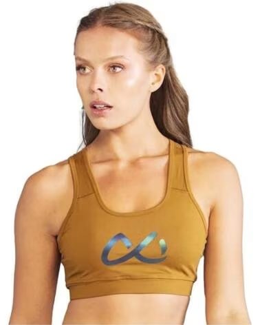 DITCHIL TOP SPORTIVO GIALLO DA DONNA AMARILLO