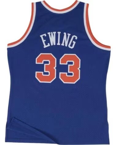 MITCHELL NESS & PATRICK EWING 1991-92 SWINGMAN TANKTOP SMJYGS18186-NYKROYA91PEW AZUL