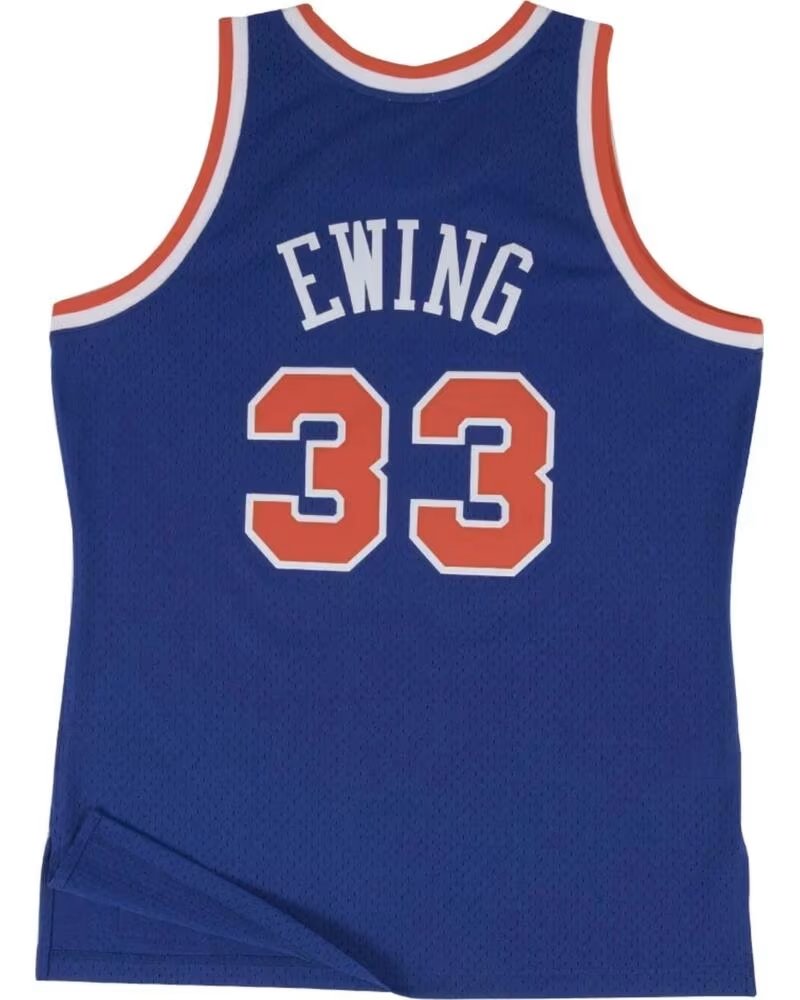MITCHELL NESS & PATRICK EWING 1991-92 SWINGMAN TANKTOP SMJYGS18186-NYKROYA91PEW AZUL